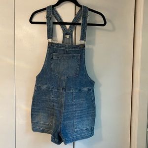 Overalls Floral Patchwork